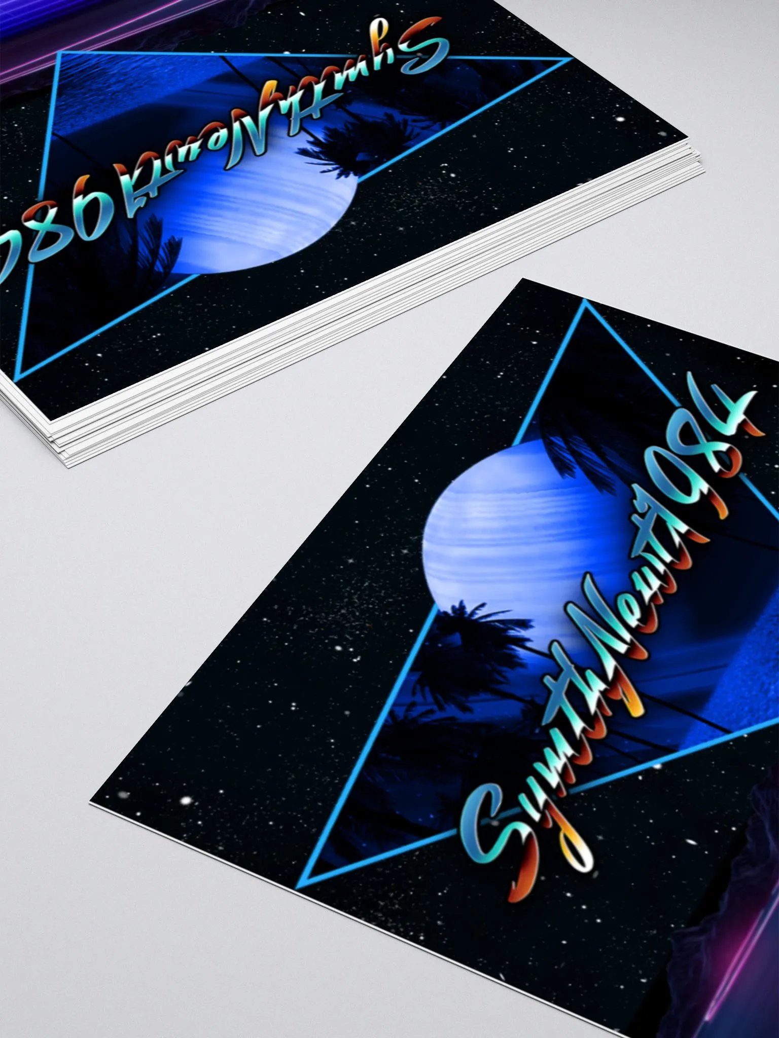 SynthNewt Galaxy Sticker product image (4)