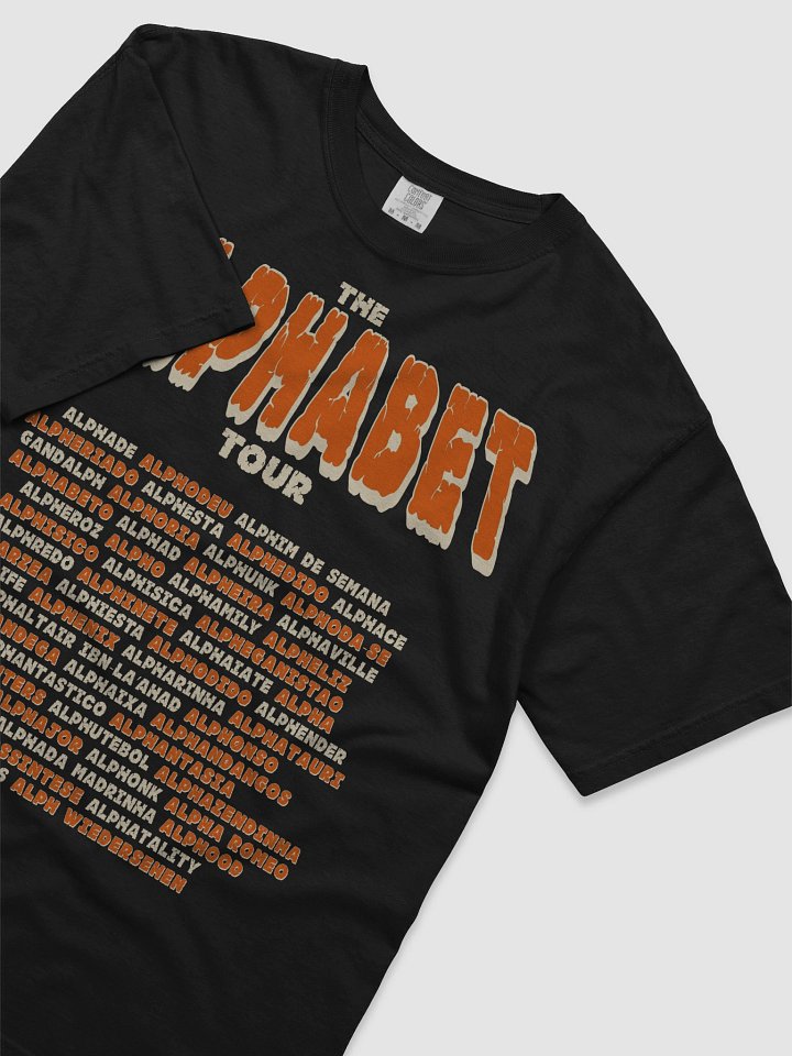 Alphabet Tour Tee product image (2)