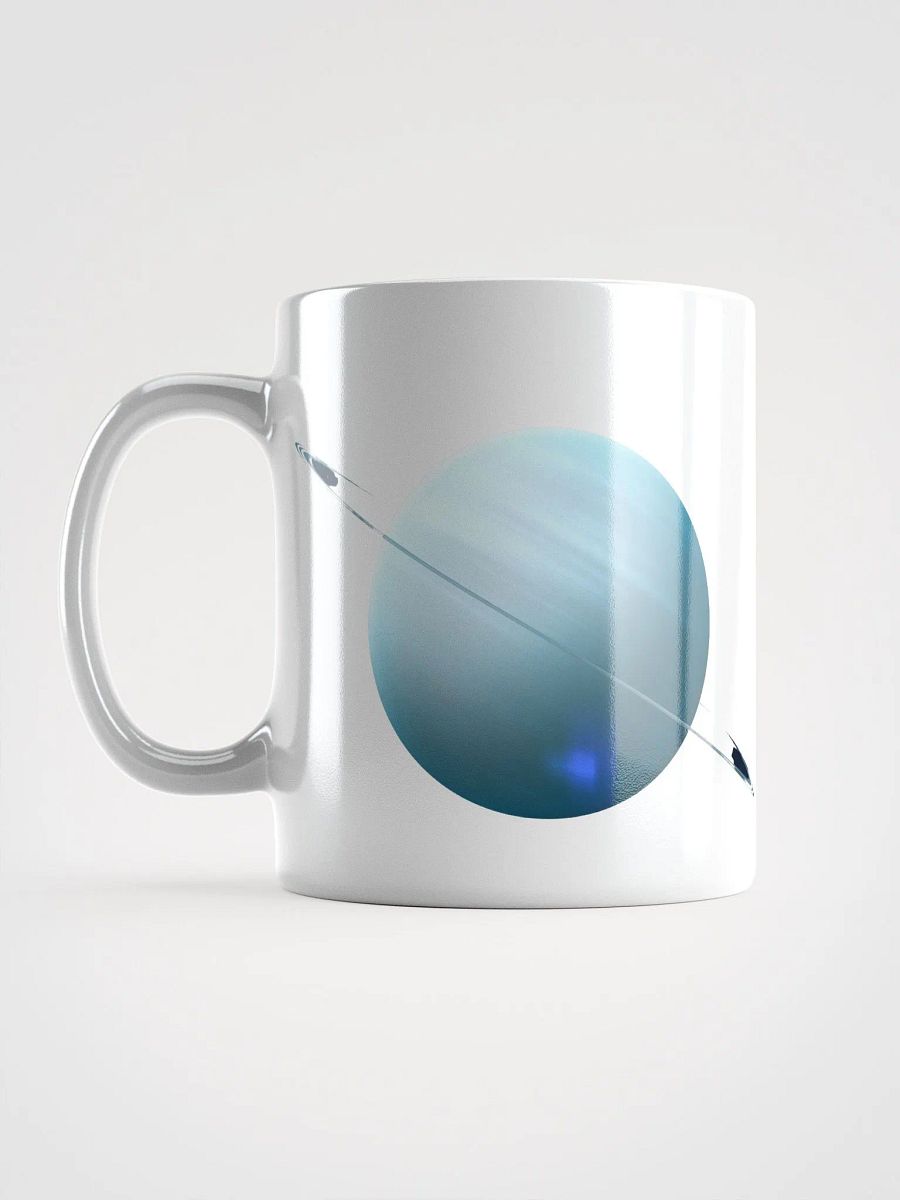The Miranda Project Logo White Ceramic Mug product image (6)