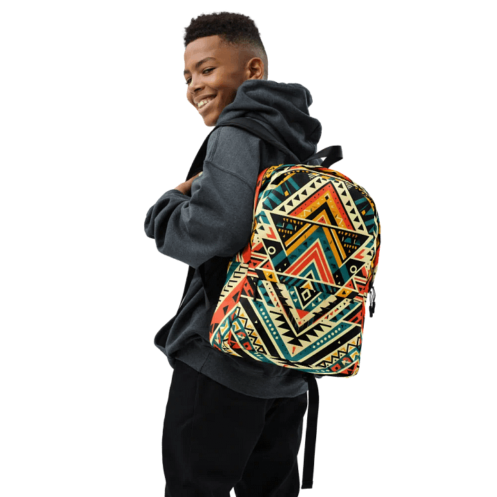 Premium Bold Aztec design Backpack product image (1)
