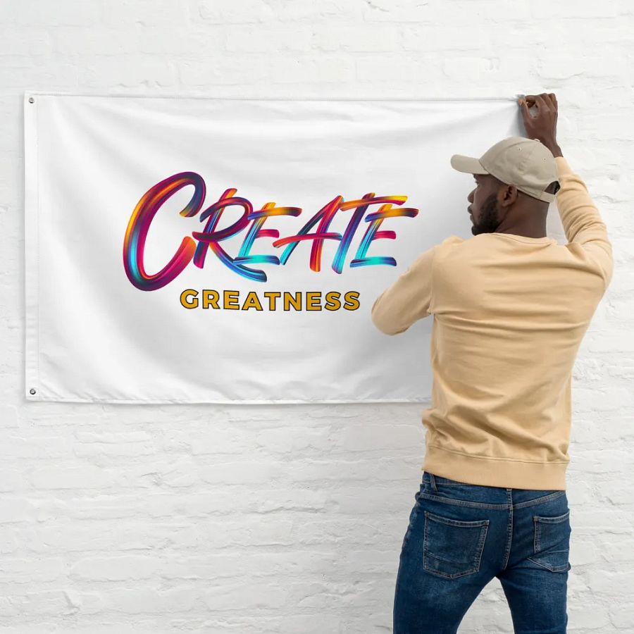 Create Greatness Flag product image (11)