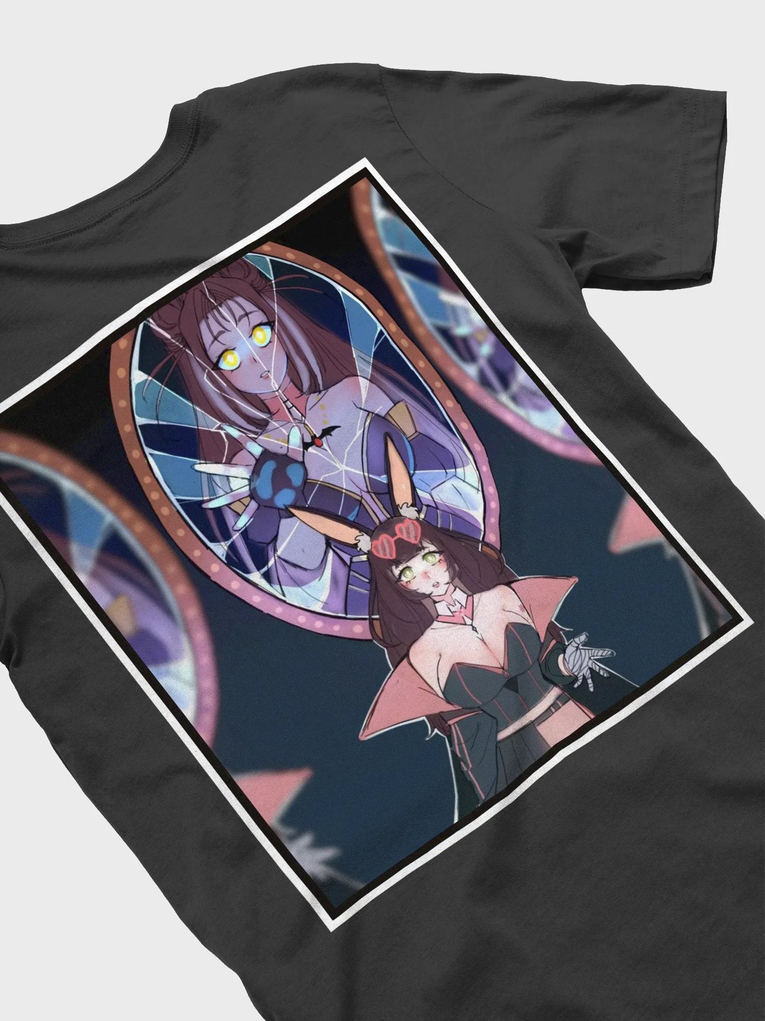 ~Blue~ Broken Looking Glass (Duel Design) Tee product image (1)