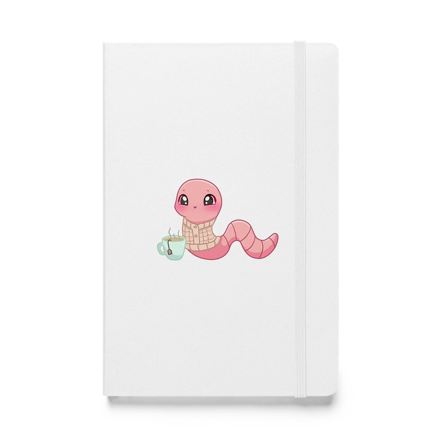 Cozy Worm Hardcover Notebook product image (1)