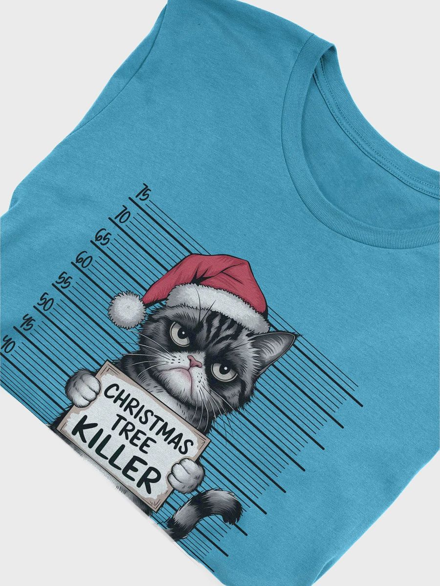 Christmas Tree Killer Cat T-Shirt product image (48)