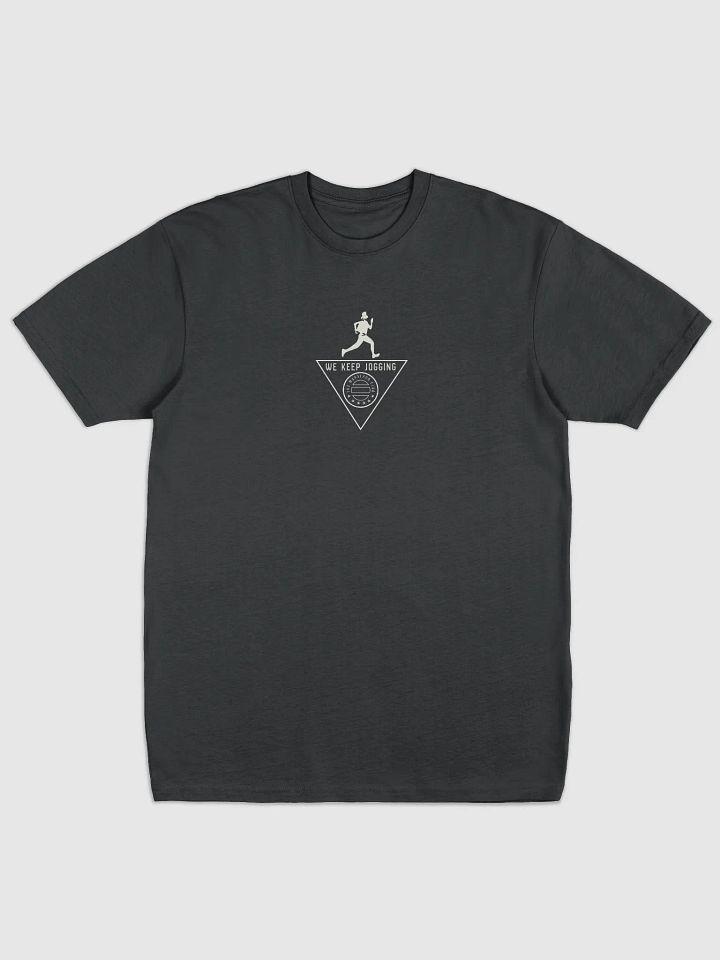 We Keep Jogging Emblem Men's Tee product image (1)