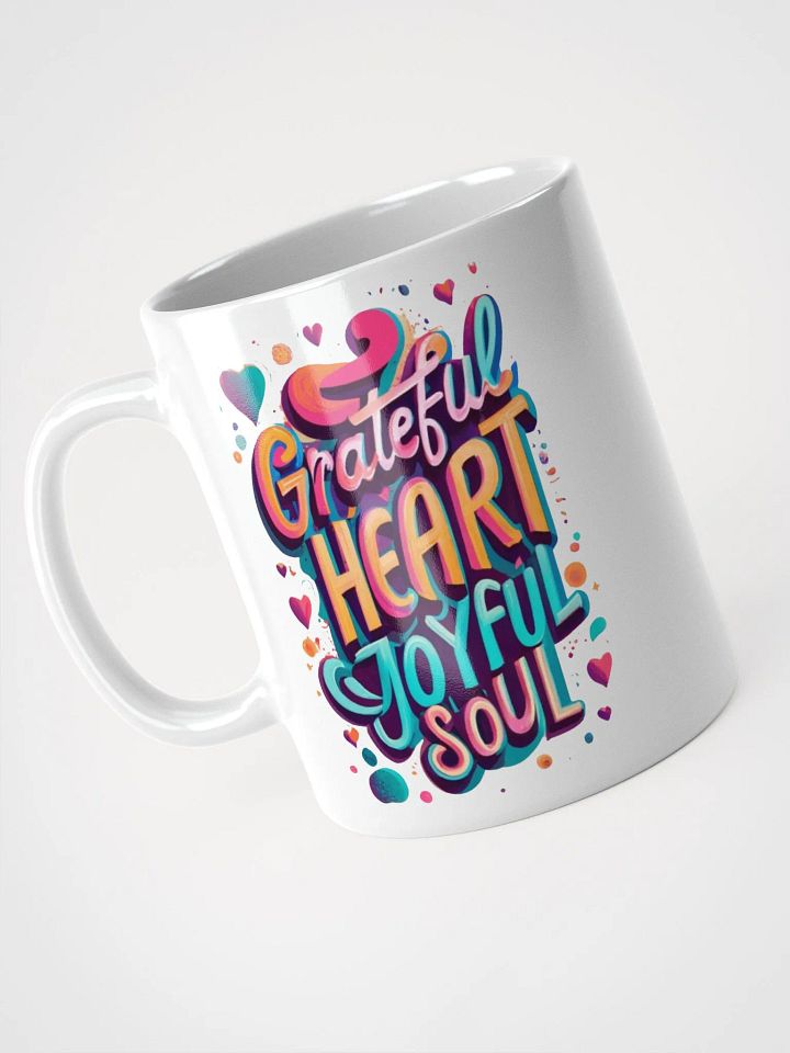 "Colorful Hearts Ceramic Mug product image (1)
