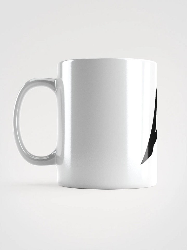 AB Logo: White Glossy Mug Edition product image (1)