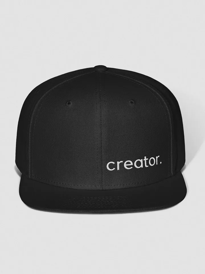 Creator Snapback Hat product image (10)