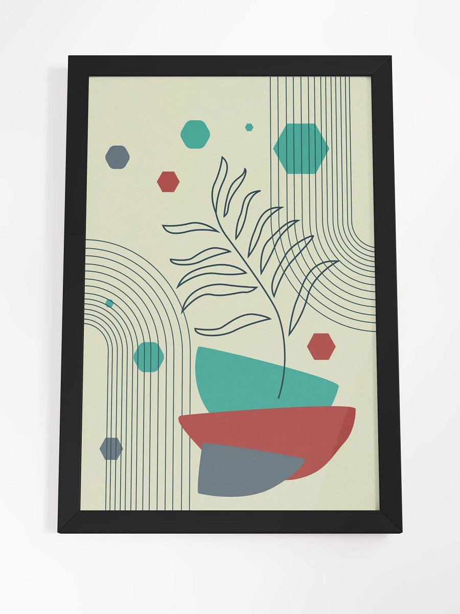 Ethereal Botanical Symphony Framed Poster product image (19)