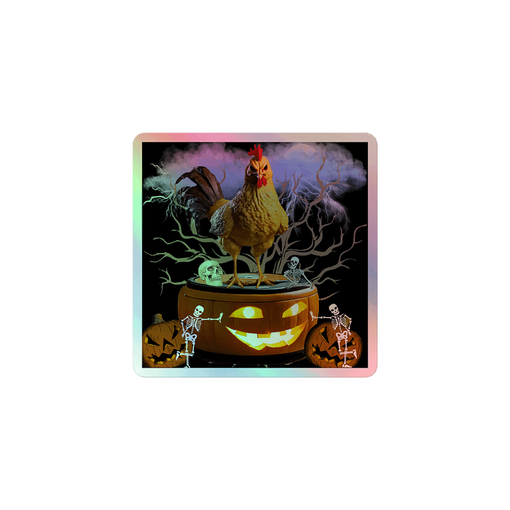 2025 Halloween Holographic Sticker product image (1)