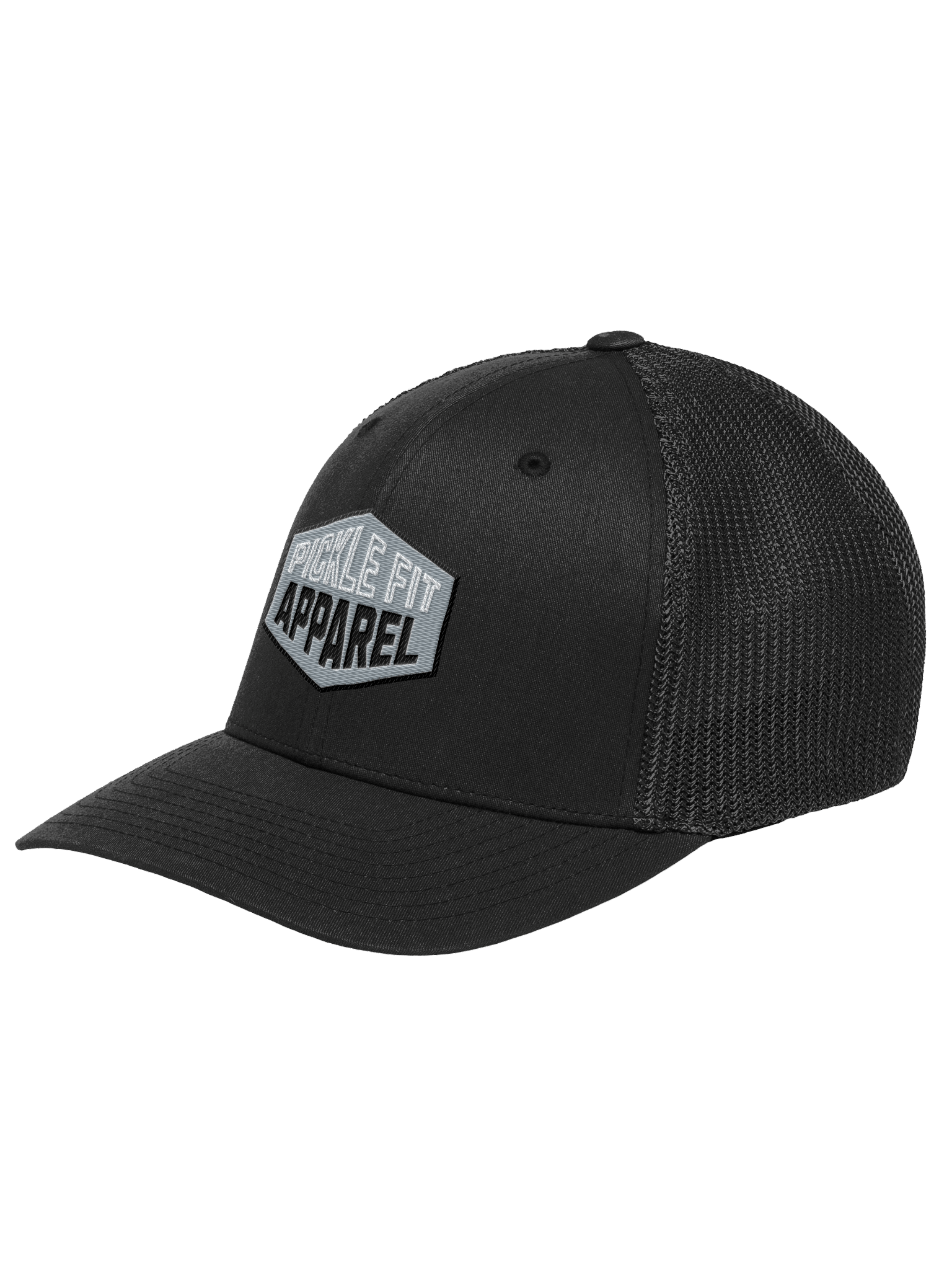 Hexagonal Chic: Flexfit Mesh Back Trucker Hat product image (5)