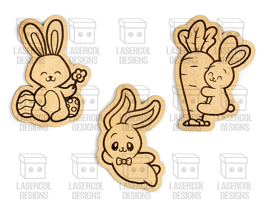 Easter Cutouts/Paint Kit Set 3 & Set 4 - Laser Cut Files product image (7)