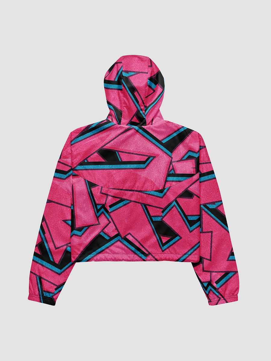 Wyld Megzie Crop Windbreaker Pink product image (2)