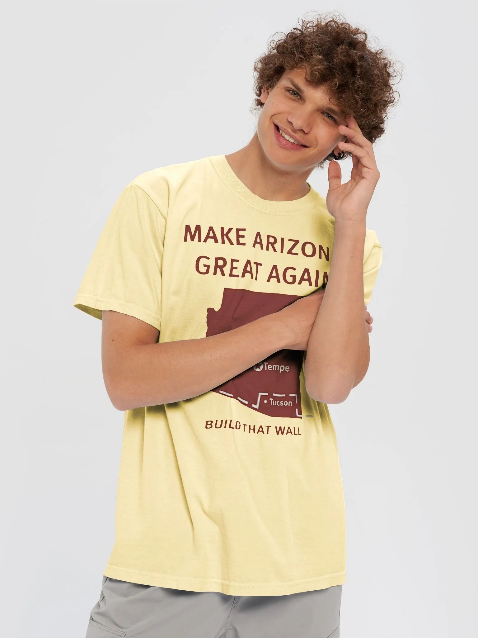 Tyler Bowyer Make Arizona Great Again Build That Wall Shirt product image (6)