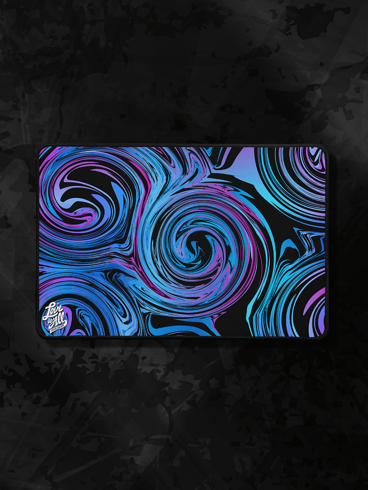 L2A Neon Swirl Deskmat product image (1)