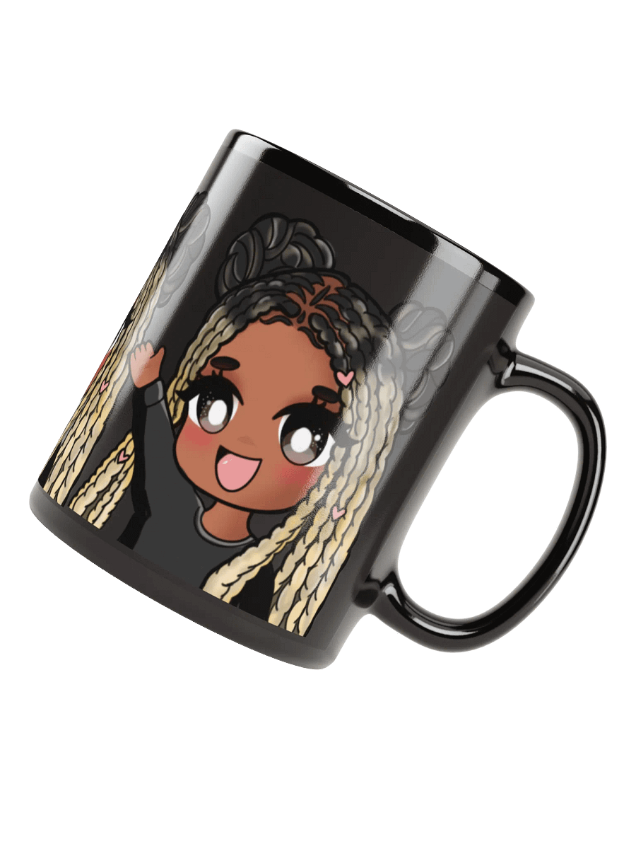 Tweet Heart Black Glossy Mug product image (4)