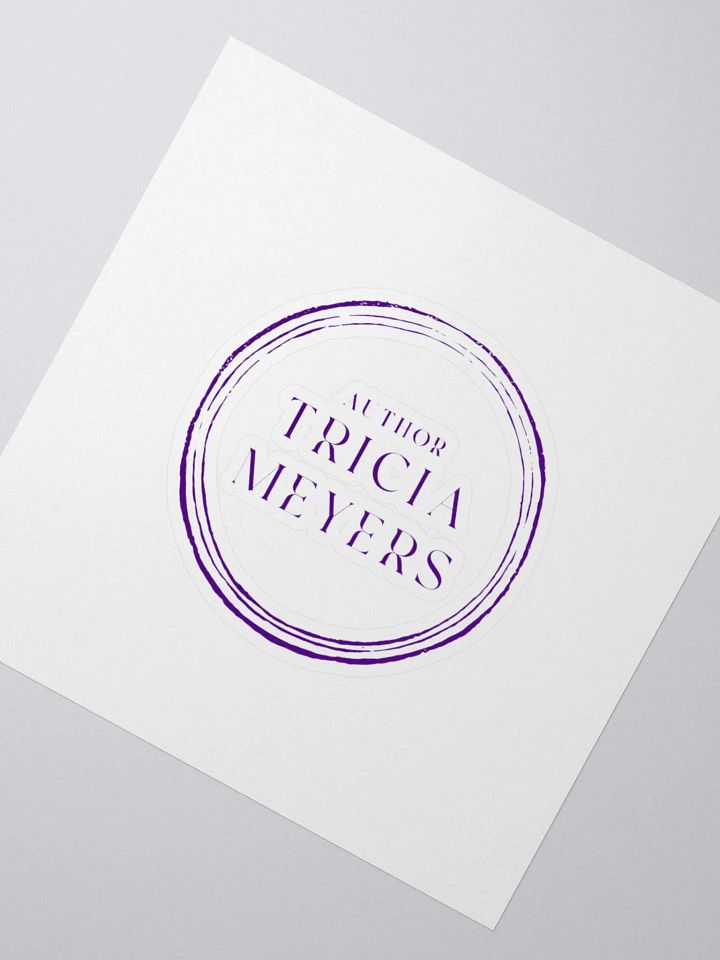 Author Tricia Meyers Emblem Stickers product image (2)