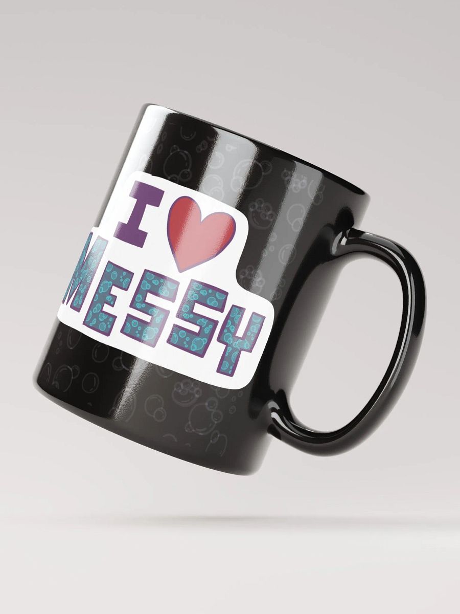 I Love Messy - Bubble Black Cup product image (5)