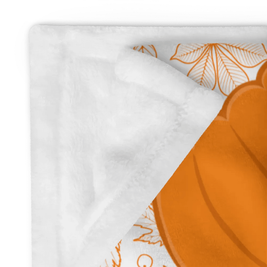 Cozy Fall Pumpkin Throw Blanket | Autumn Home Decor product image (12)
