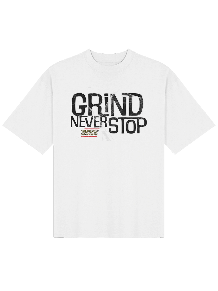 GRIND NEVER STOP Oversized T-Shirt product image (3)