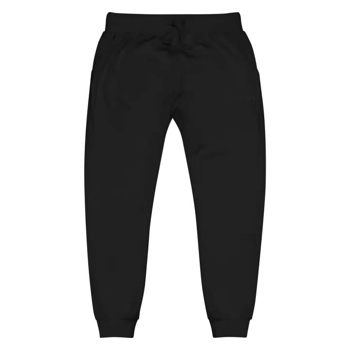Embroidered Dark Kenshin_Music Unisex Fleece Joggers product image (1)