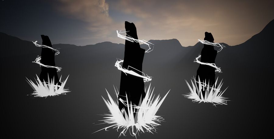 Stylized fx in UE5.4 Niagara product image (1)