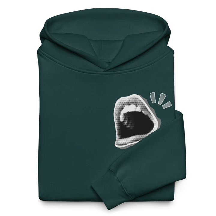 Let my raw energy oversized fit hoodie product image (2)