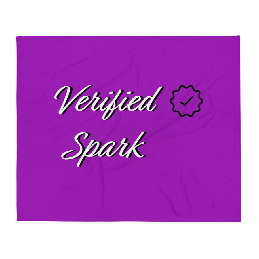 Verified Spark Throw Blanket product image (1)