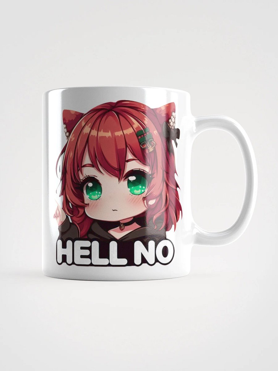 BunnyVA Hell No White Glossy Mug product image (1)
