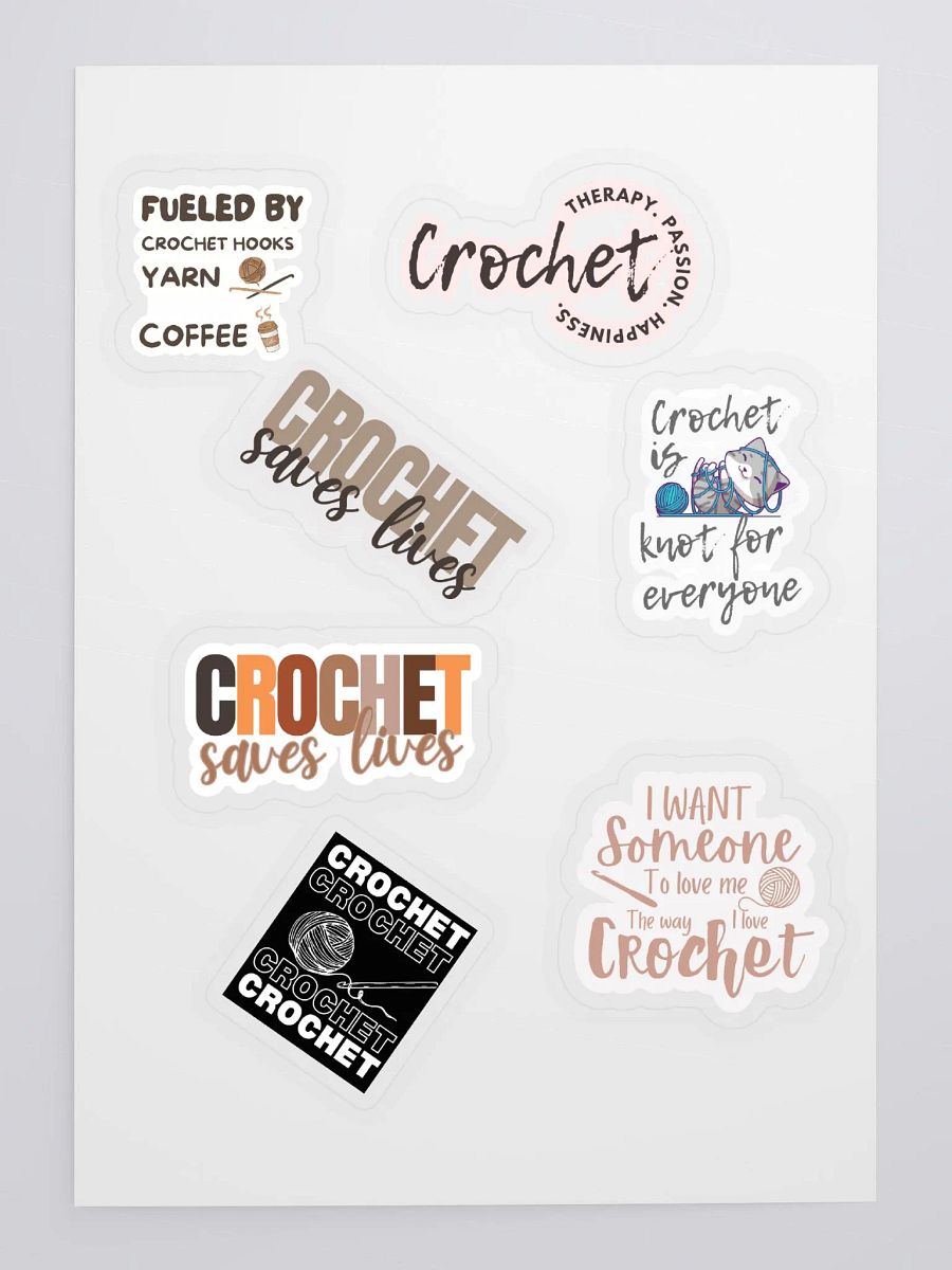 Crochet Inspired Stickers product image (2)