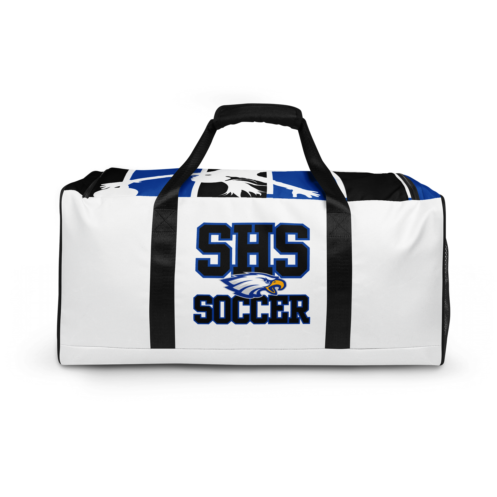 SHS Eagles Soccer All-Over Print Duffle Bag product image (6)