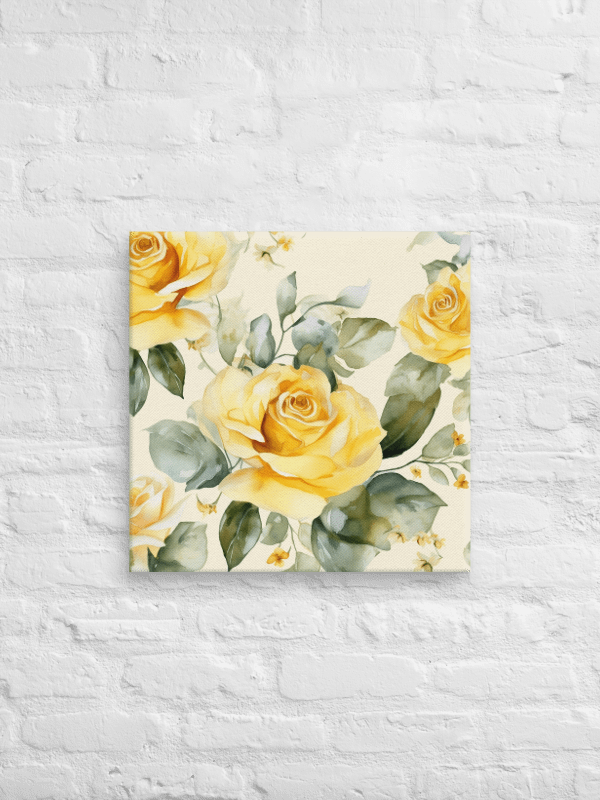 Golden Rose Garden Canvas Print product image (2)