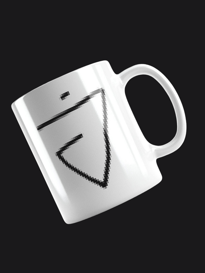 White Mug with Symbol product image (1)