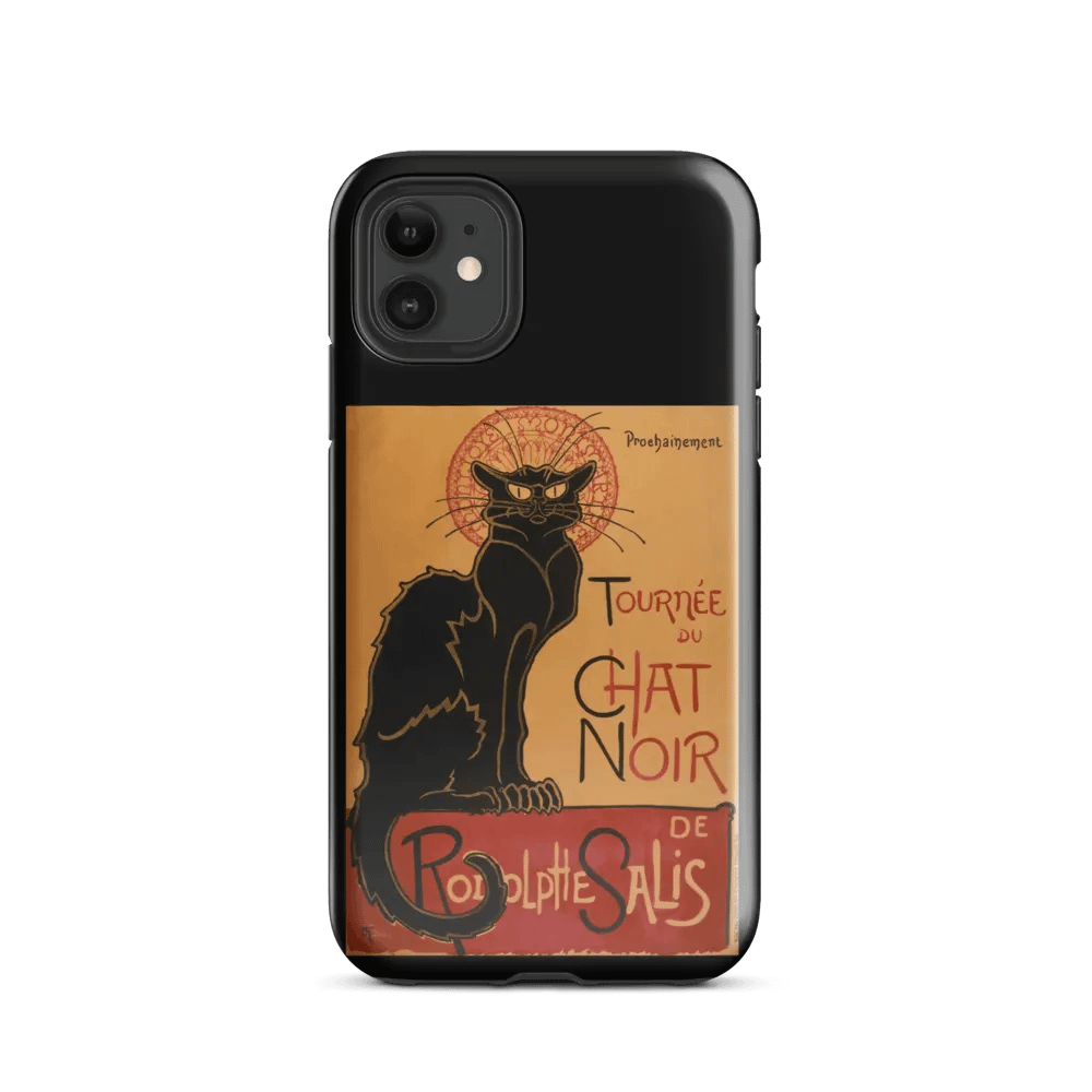 Vintage Black Cat Tour iPhone® Tough Case product image (47)