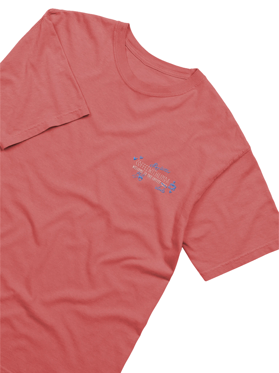 Coffee Club Blue Logo Embroidered Tee product image (3)