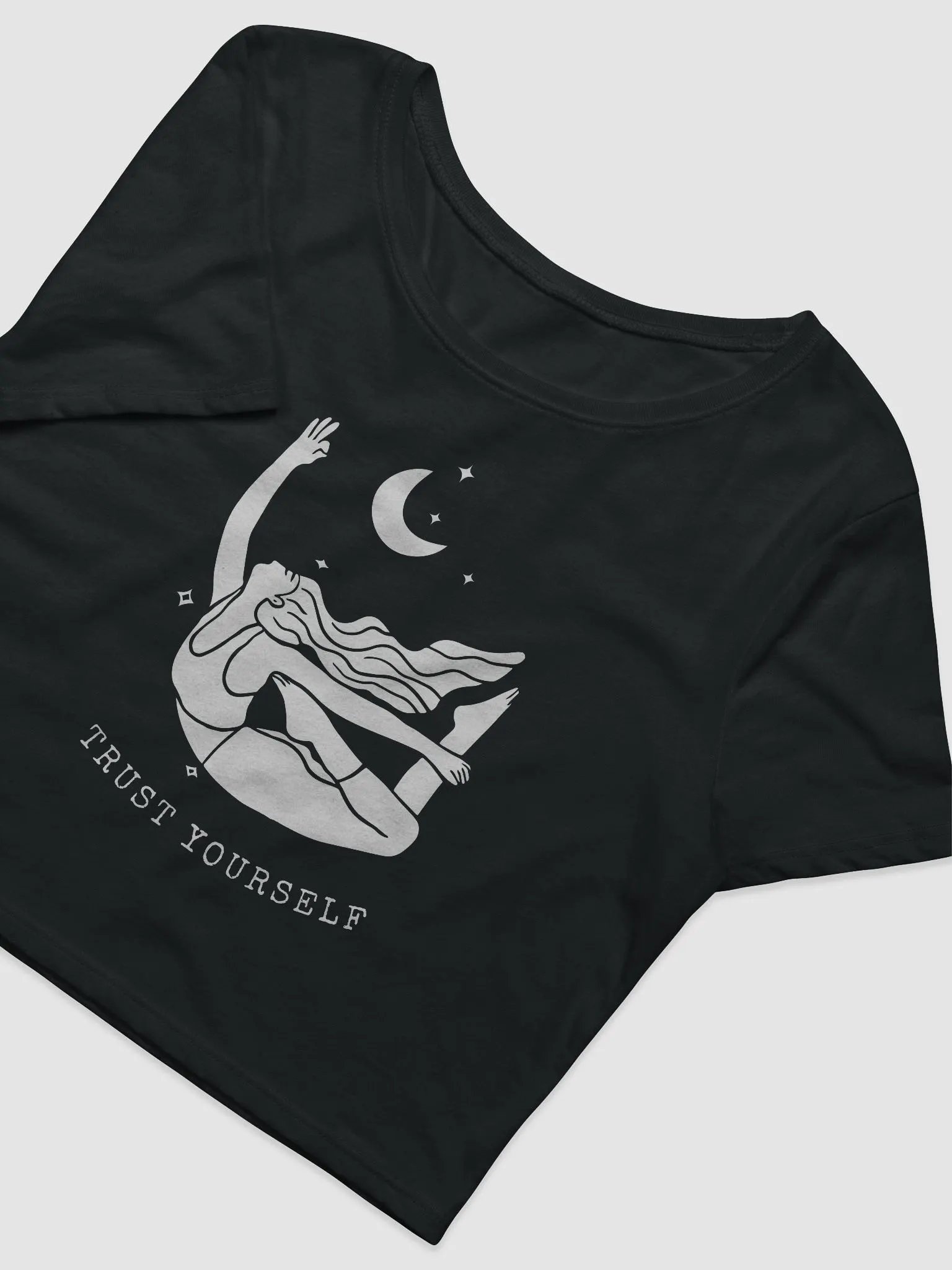 Trust Yourself Baby Tee product image (3)