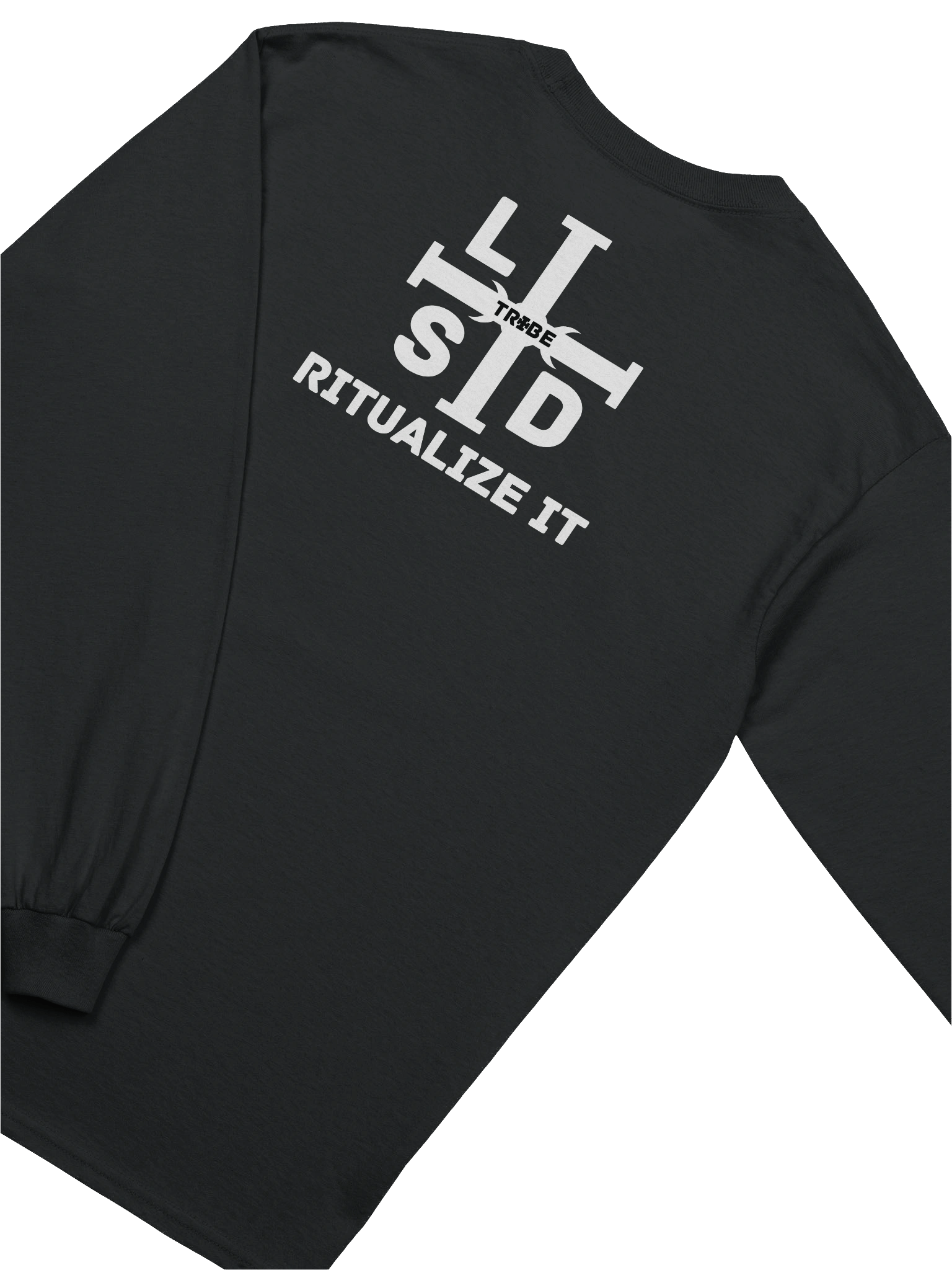 LSD TRIBE "Ritualize It" Mystic Long Sleeve Tee {White Emblem} product image (4)
