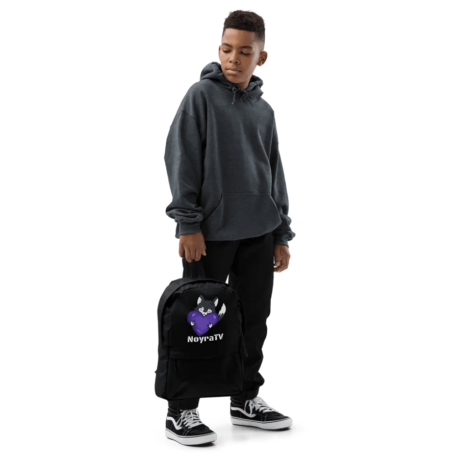 Wolf Hug Heart All-Over Print Backpack product image (6)