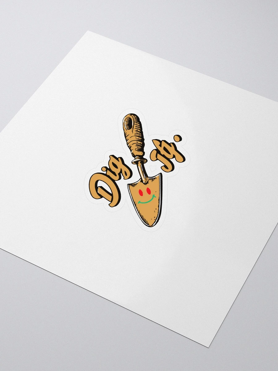 Happy Trowel Kiss Cut Stickers product image (9)