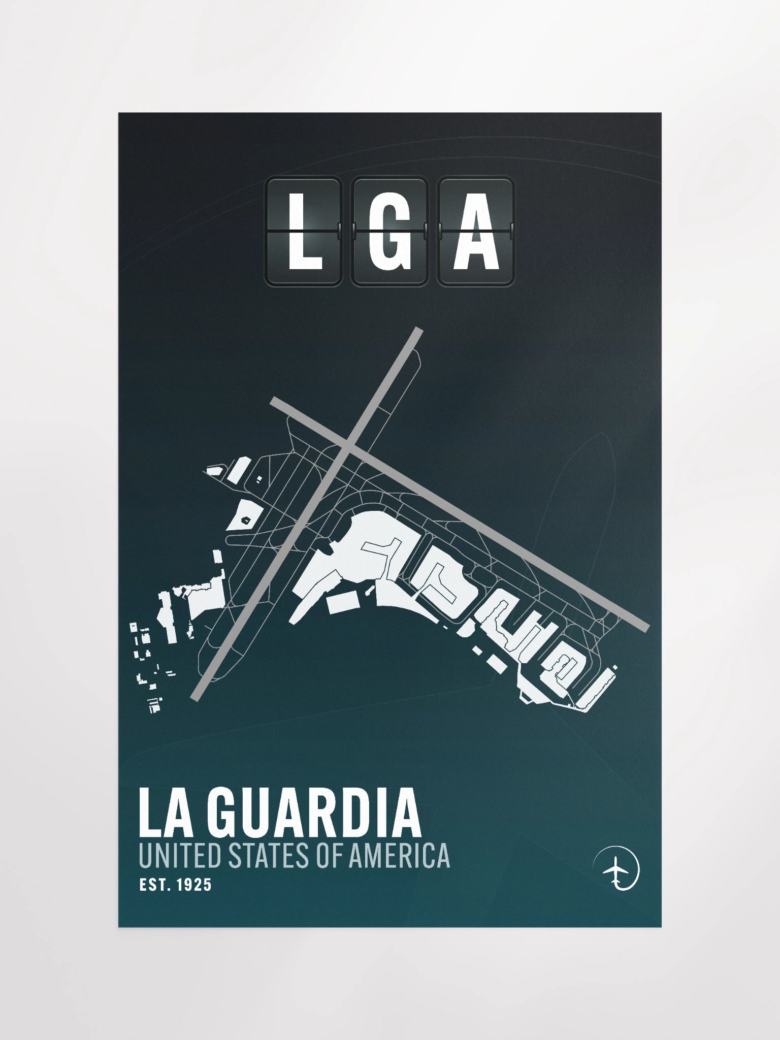 New York LGA Poster product image (1)