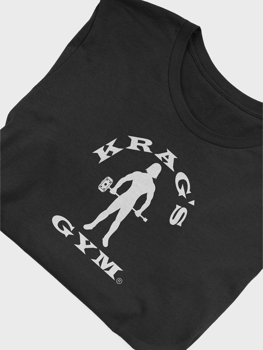 Krag's Gym T-Shirt (White Letter Arch) product image (38)