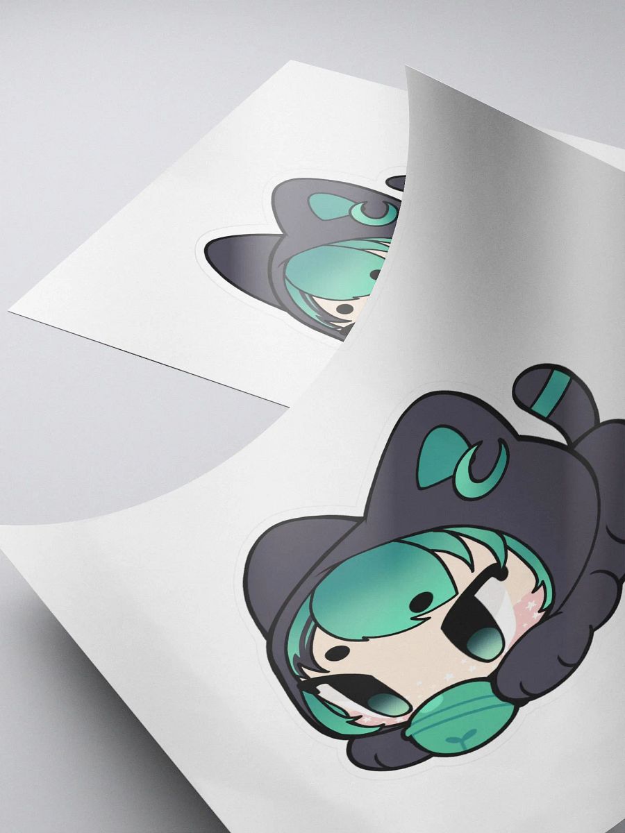 Mintzey Kitten Pajamas Sticker product image (4)