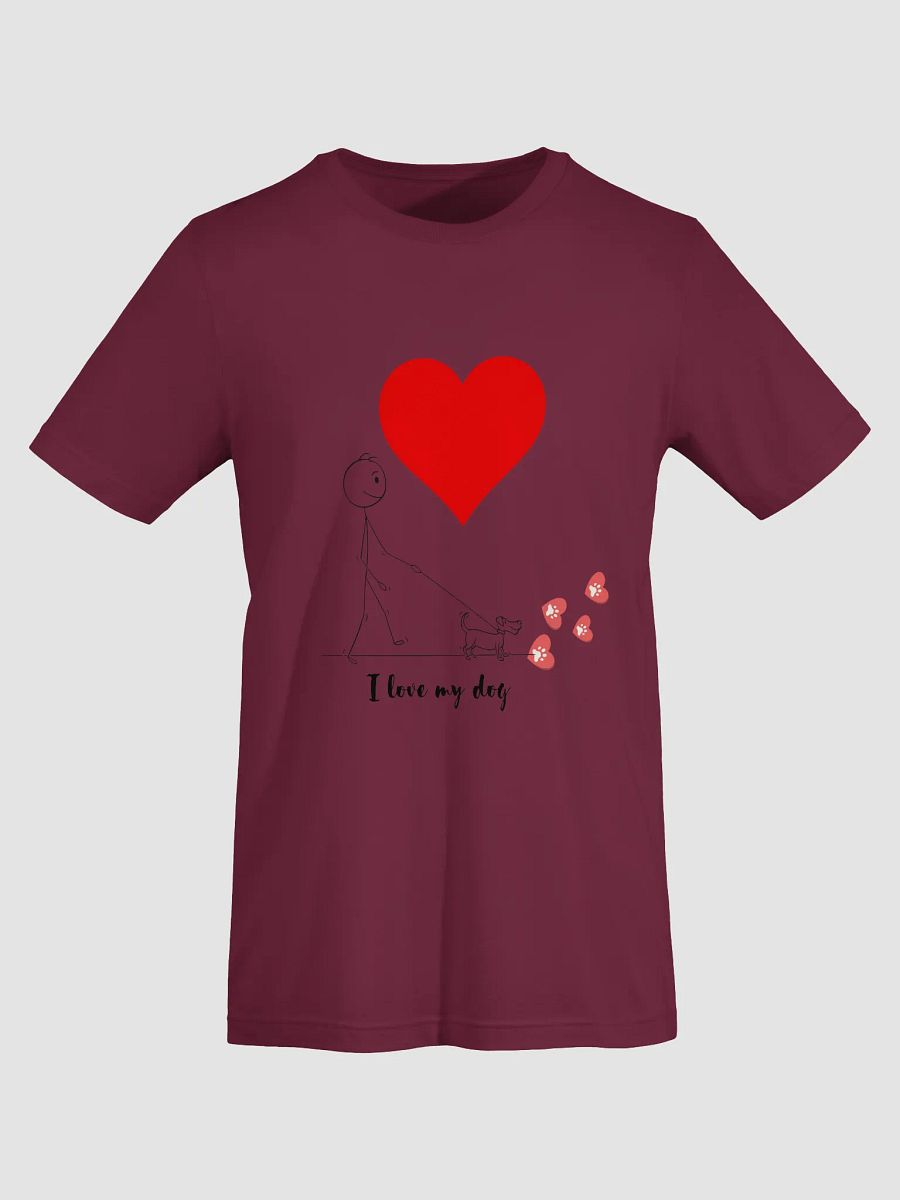 I Love My Dog Supersoft T-Shirt product image (48)