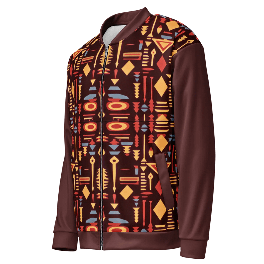 Ethnic Symmetry Custom Bomber Jacket product image (4)