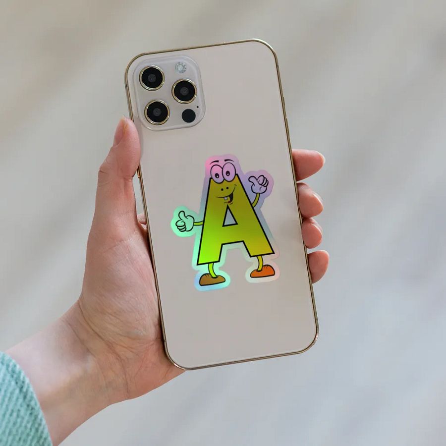 A Holographic Cartoon Character Sticker product image (6)