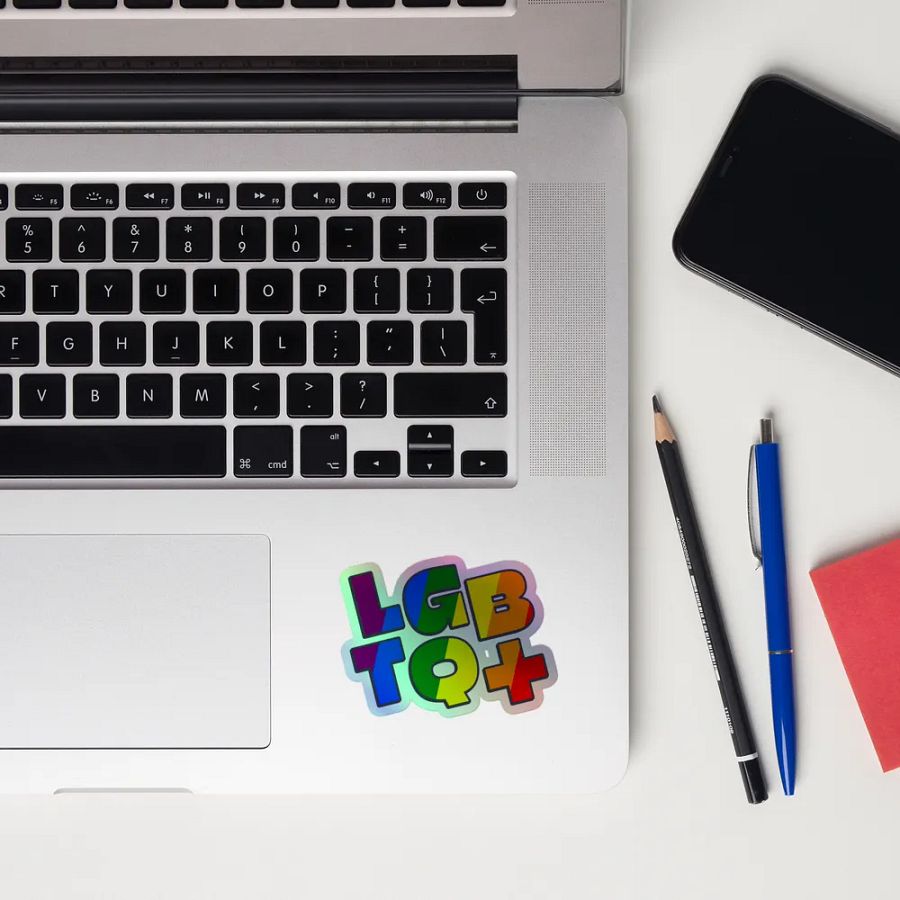 LGBTQ+ Pride Holographic Sticker product image (10)