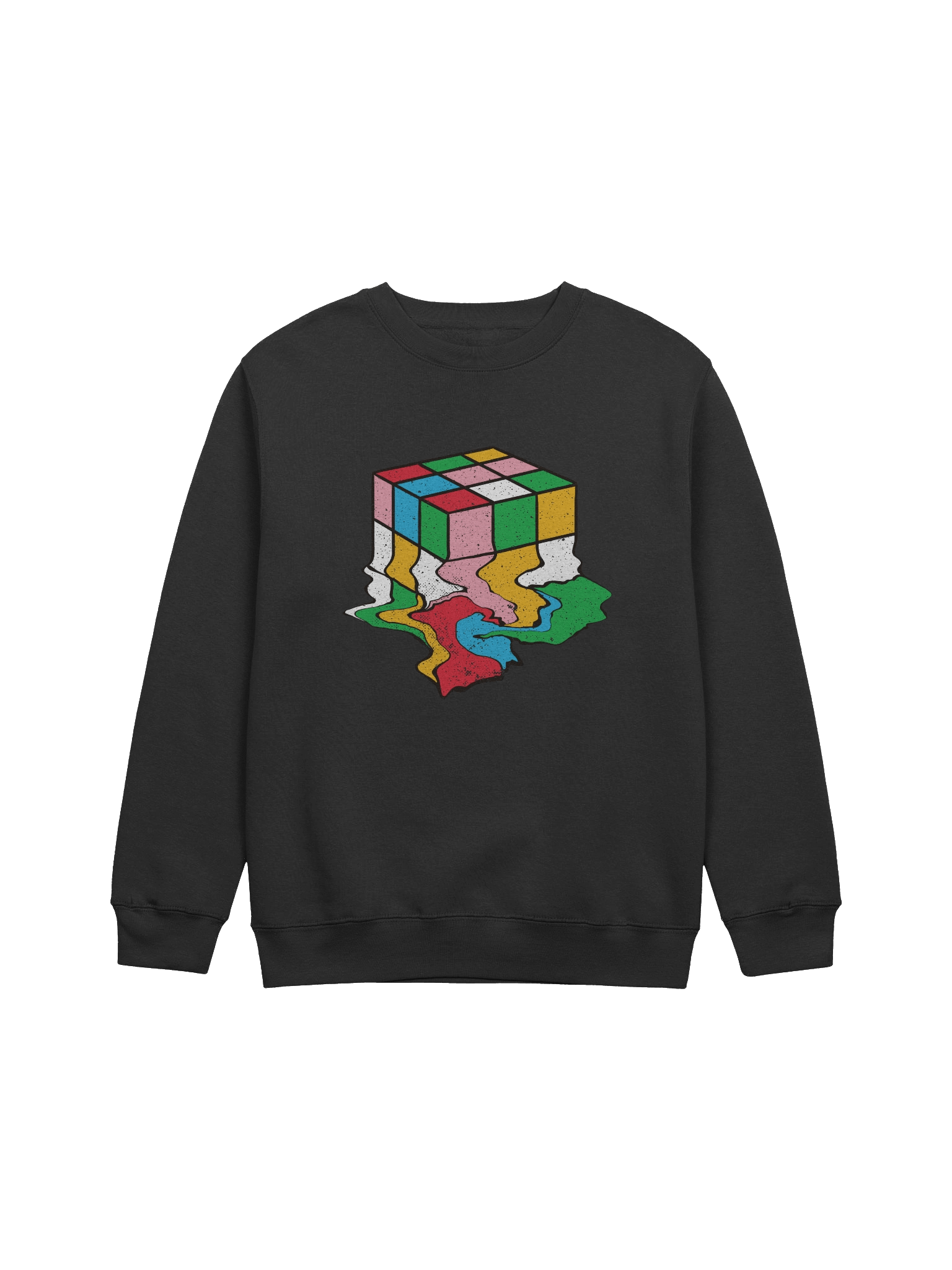 Melting Cube Drip Sweater product image (3)
