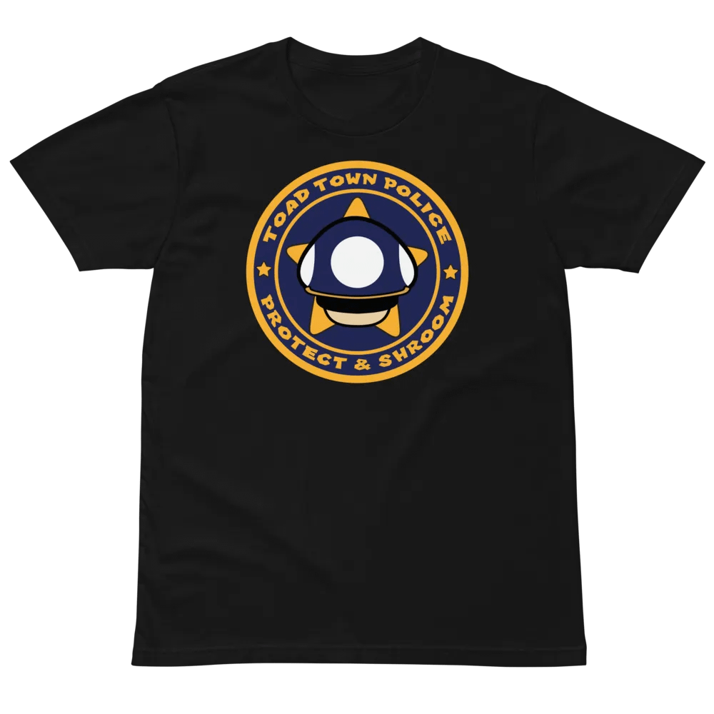 Toad Town Police Badge T-Shirt product image (2)