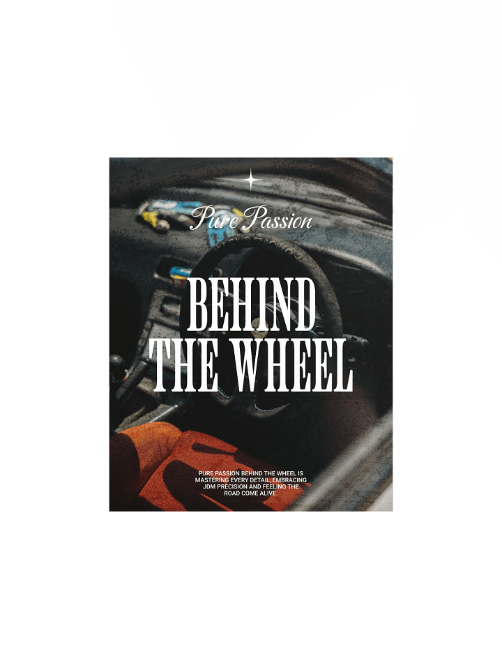 Behind The Wheel Poster product image (1)