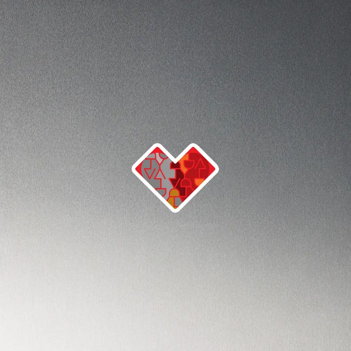 I Love You Dad Icon / MO Heart Magnets product image (2)